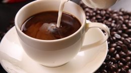 coffee with beans