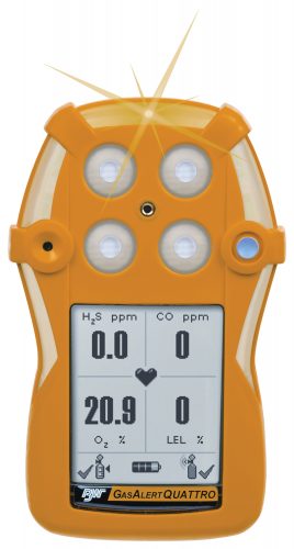 GasAlertQuattro 4-Gas Detector