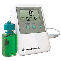 Digi-Sense® Calibrated Fridge/Freezer Digital Thermometer