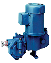 Hydraulically Actuated Diaphragm Pump, PVC and PTFE Wetted End
