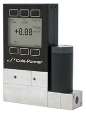 Cole-Parmer® Flow Gas Mass Flow Controller, for gas, 0.1 to 10 LPM