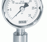 WIKA® Sanitary Pressure Gauge