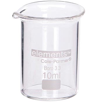 Cole-Parmer low-form beaker