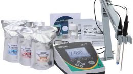 oakton benchtop meter with probes and nist traceable ph buffers