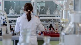 chemist in laboratory