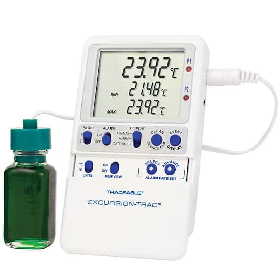 Traceable Excursion-Trac Data Logging Thermometer 1 bottle probe