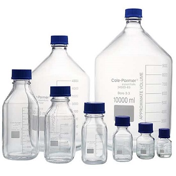 Cole-Parmer Essentials lab bottles